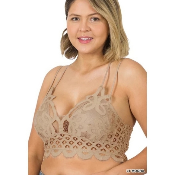 Zenana Adaline Bralette Size 2X and 3X - Picture 2 of 5
